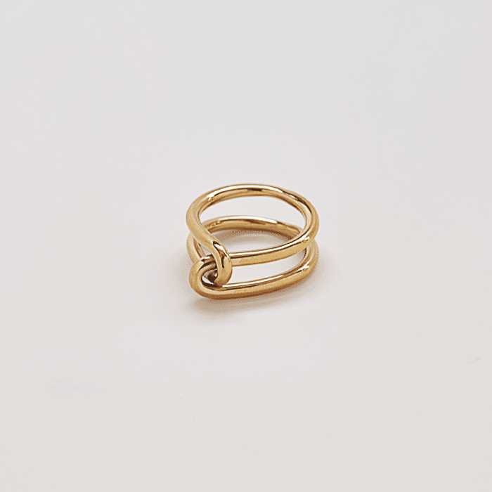 Best Seller - Gold Double Knot Ring Admiral Row GP