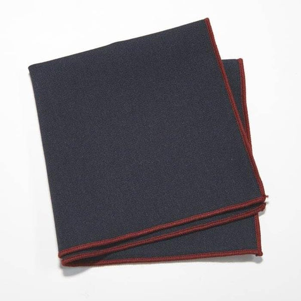 Blue Tipped Pocket Square Admiral Row Men