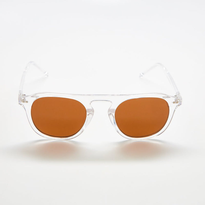 Drew Sunglasses, Clear - Admiral Row