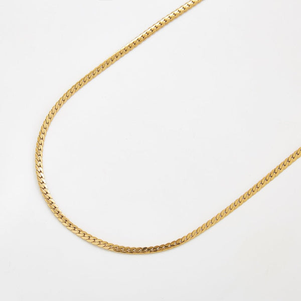 Flat Snake Chain Necklace - Admiral Row
