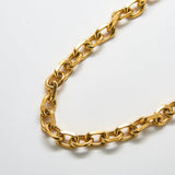 Gold Chunky Cable Chain Necklace - Admiral Row