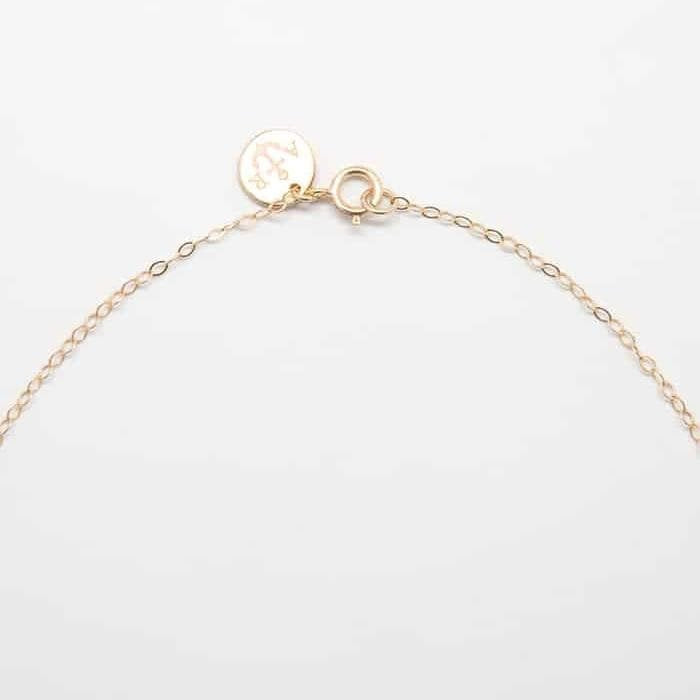 Gold Crescent Moon Necklace - Admiral Row