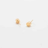 Gold Cylinder Geo Studs - Imperfect - Admiral Row