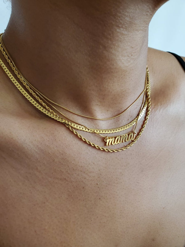 Gold Mama Necklace - Admiral Row