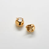 Gold Medium Mini Hoop Earrings - Imperfect - Admiral Row