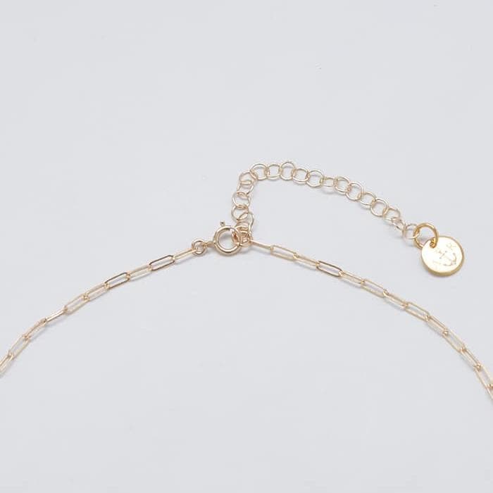 Gold Pave Disc Coin Lariat - Admiral Row