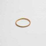 Gold Rope Twist Stacking Ring - Admiral Row