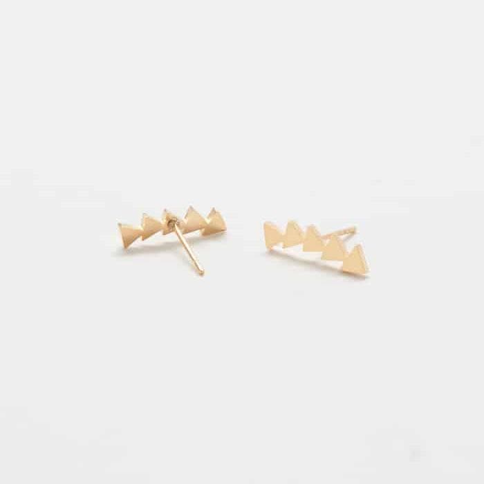 Gold Triangle Ear Crawlers - Admiral Row