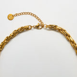 Gold Weave Chain Necklace - Admiral Row