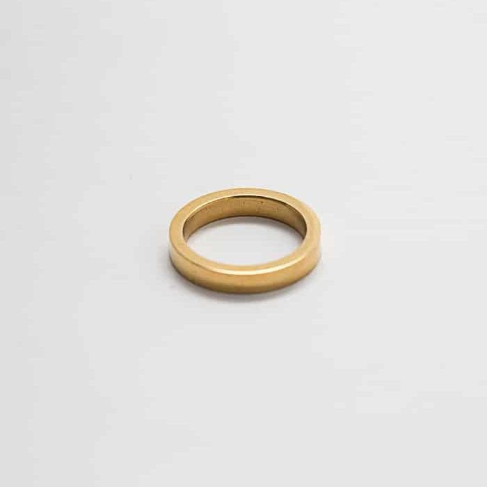 Gold Wide Stacking Ring - Admiral Row