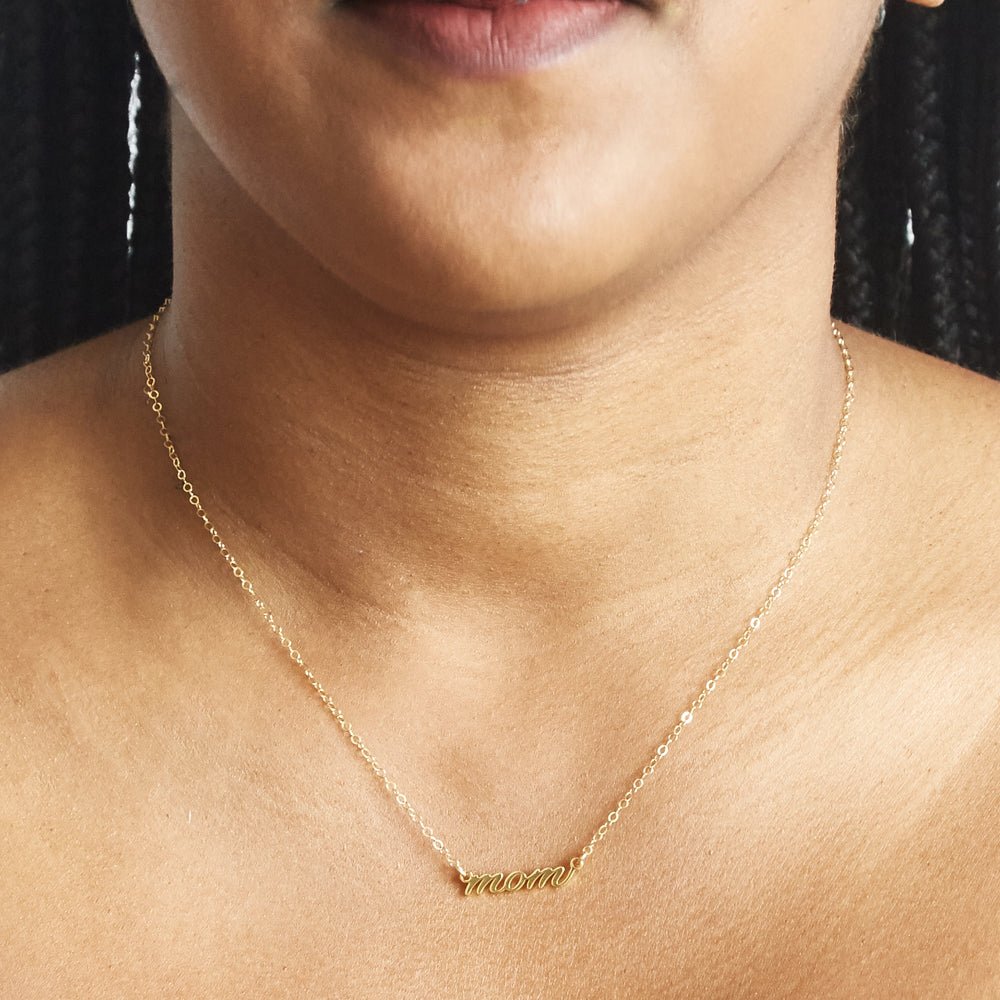 MOM Gold Necklace - Admiral Row