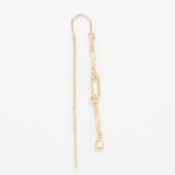 Opal Chain Threader Earrings - Admiral Row