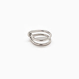 Silver Double Knot Ring - Admiral Row
