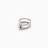 Silver Double Knot Ring - Admiral Row