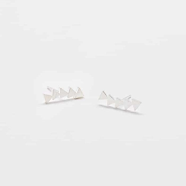 Silver Triangle Ear Crawlers - Admiral Row