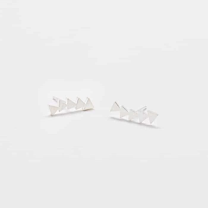 Silver Triangle Ear Crawlers - Imperfect - Admiral Row