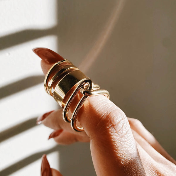 Statement Stack Ring Set - Admiral Row