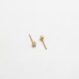 Tiny Pearl Gold Studs - Admiral Row