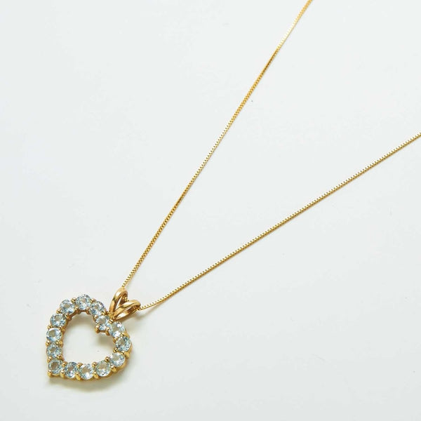 Vintage Pave Heart Pendant - Admiral Row