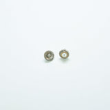 Vintage Silver and Pearl Stud Earrings - Admiral Row