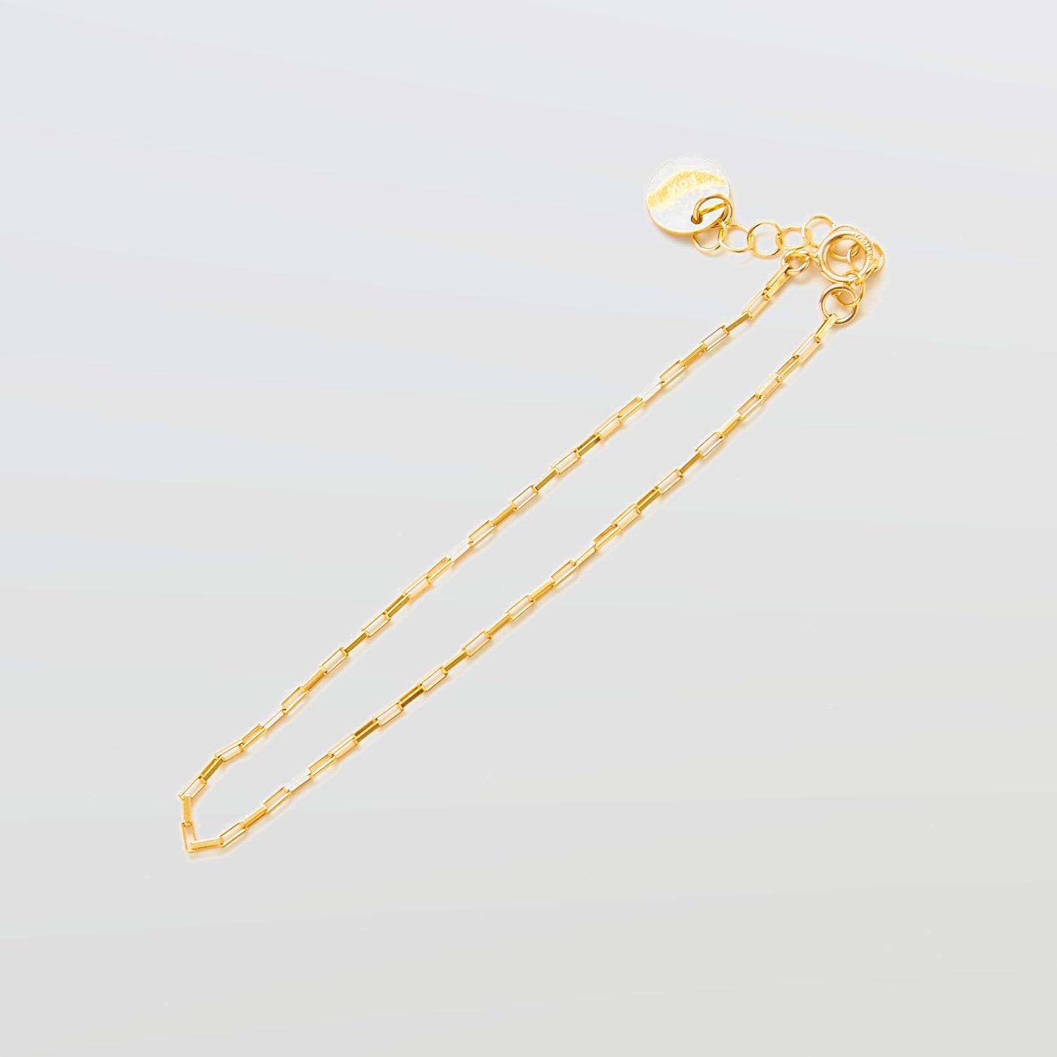 Gold Bar Chain Link Bracelet - Admiral Row