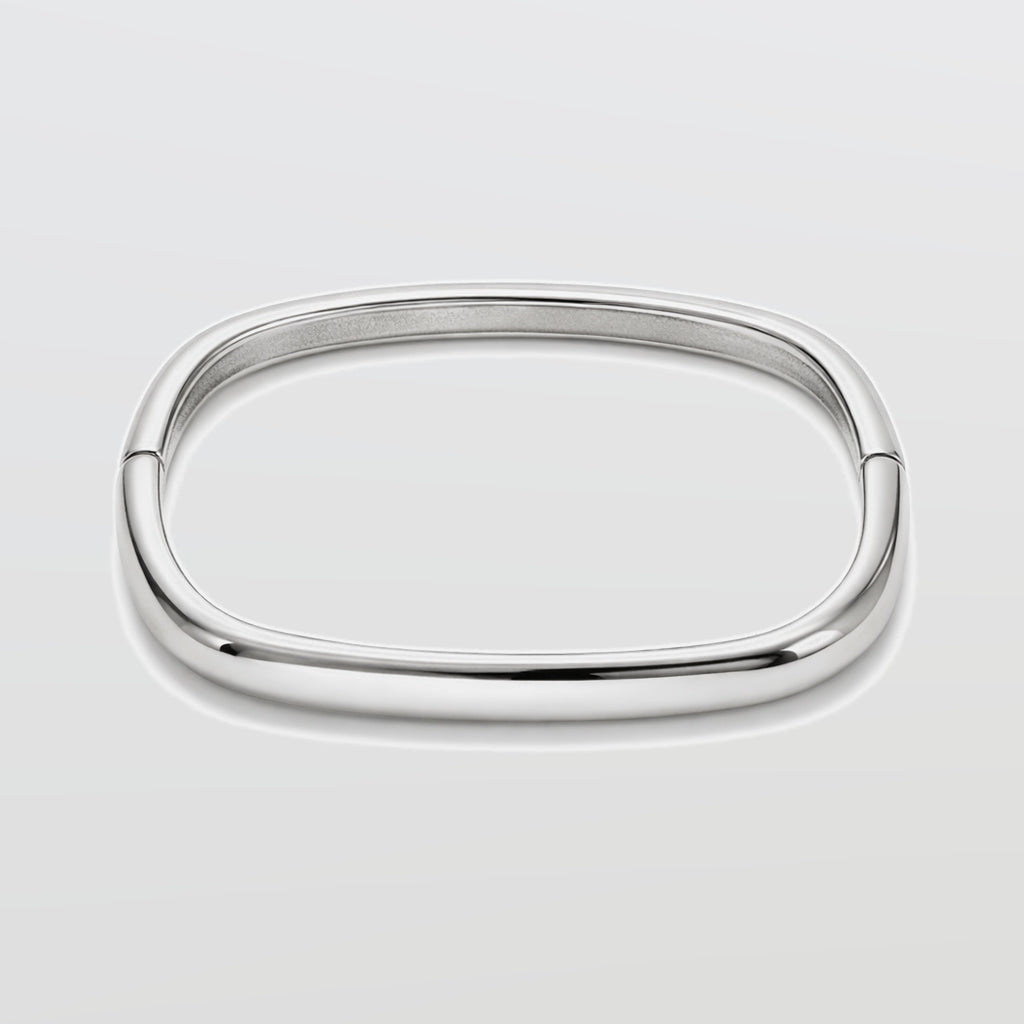 Silver Statement Bangle - Admiral Row