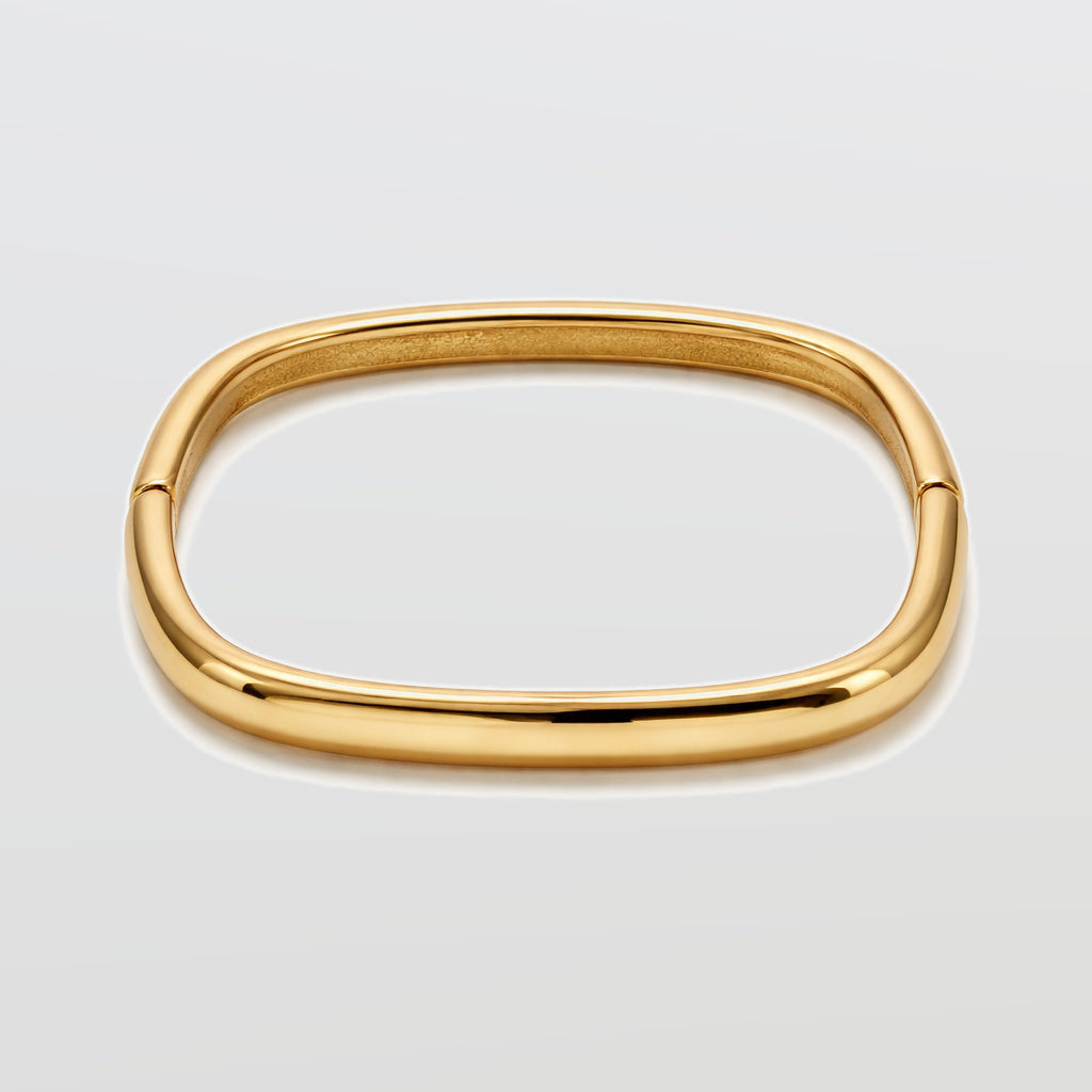Gold Statement Bangle - Admiral Row