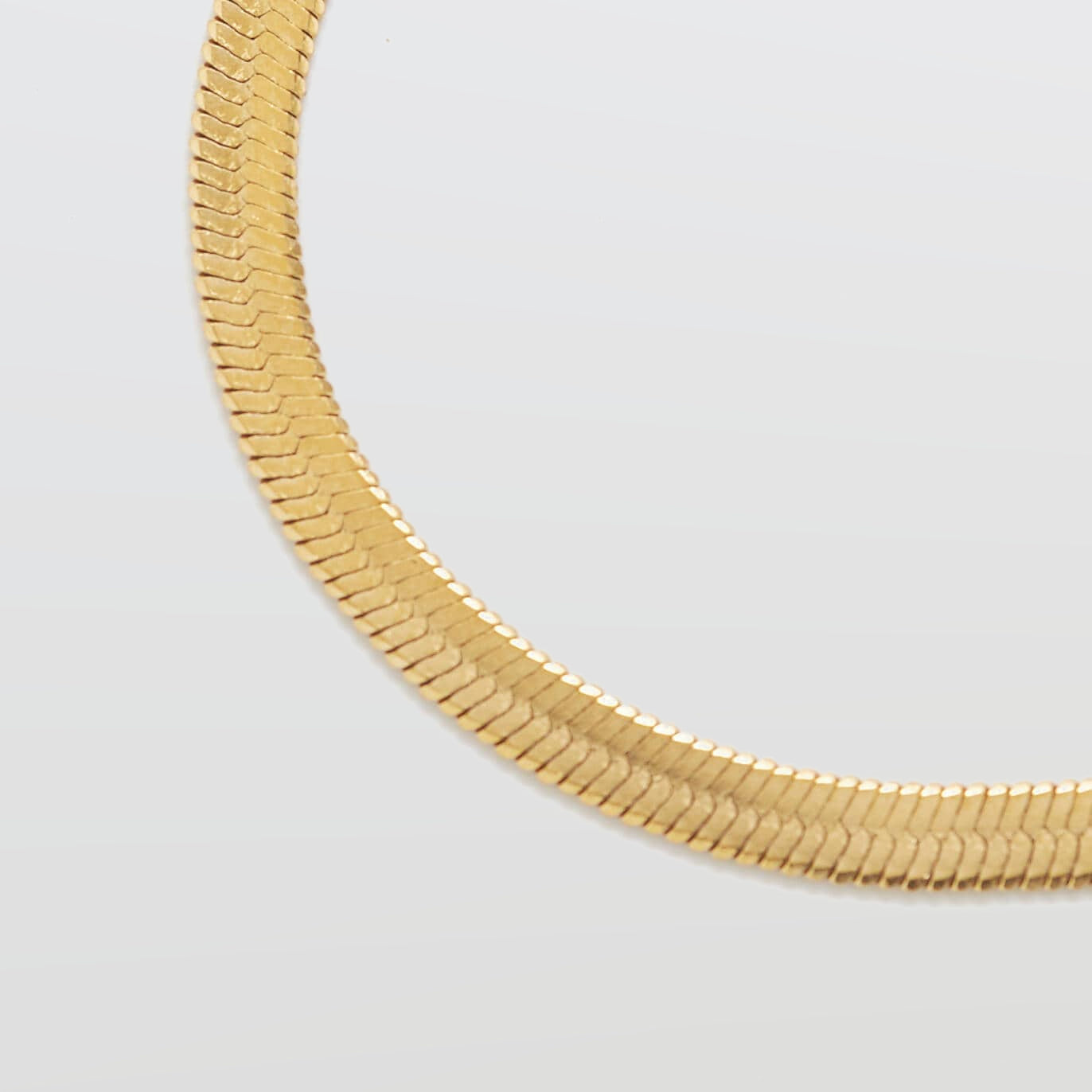 Gold Herringbone Bracelet - Admiral Row