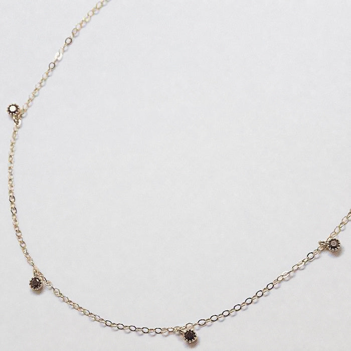 Black CZ Choker Necklace - Admiral Row