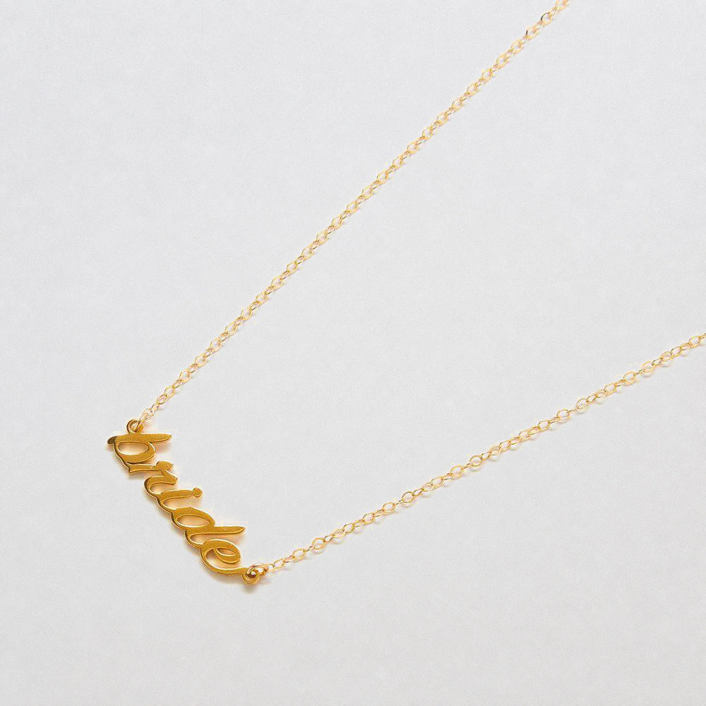 BRIDE Gold Necklace - Admiral Row