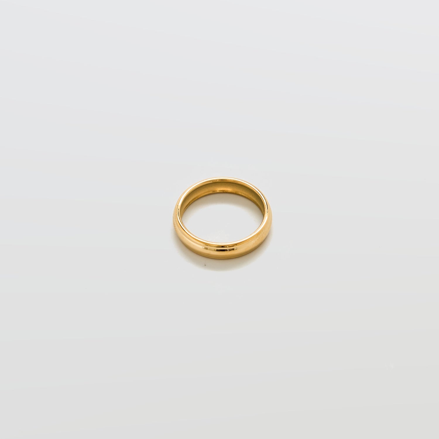 Gold Wide Barrel Stacking Ring - Admiral Row