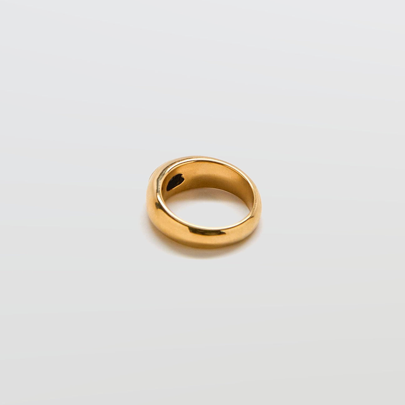 Black Pave Signet Ring - Admiral Row