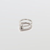 Silver Double Knot Ring - Admiral Row
