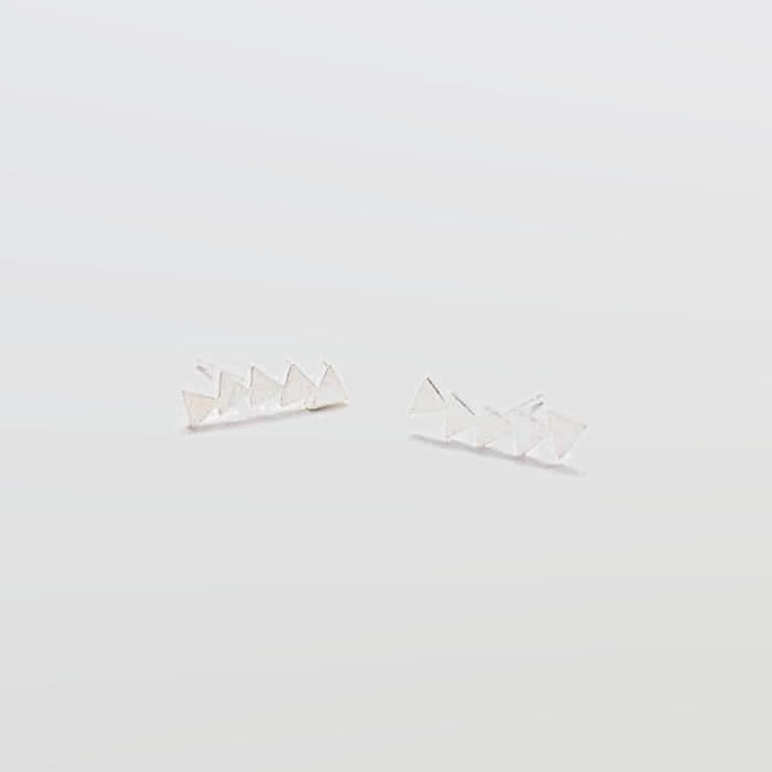 Silver Triangle Ear Crawlers - Imperfect - Admiral Row