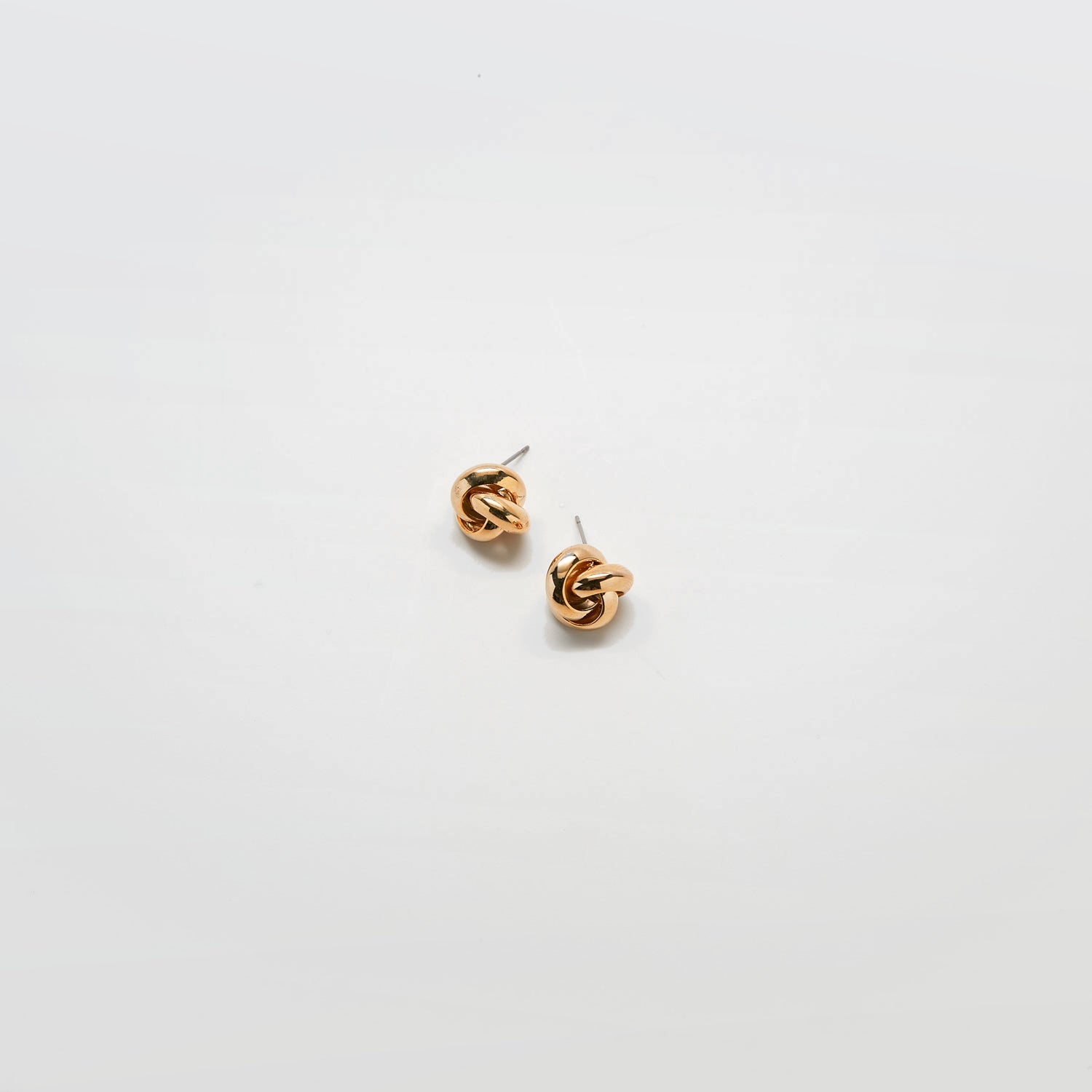 Vintage Gold Knot Earrings - Admiral Row