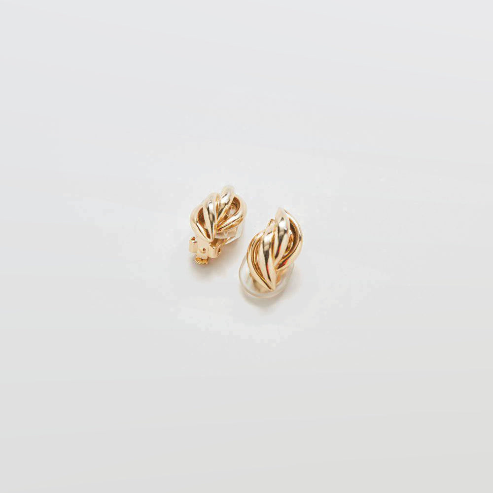 Vintage Gold Crossover Studs - Admiral Row