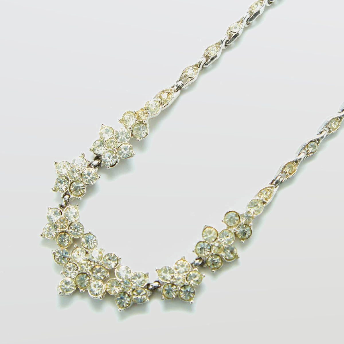 Vintage Bogoff Pavé Statement Necklace - Admiral Row