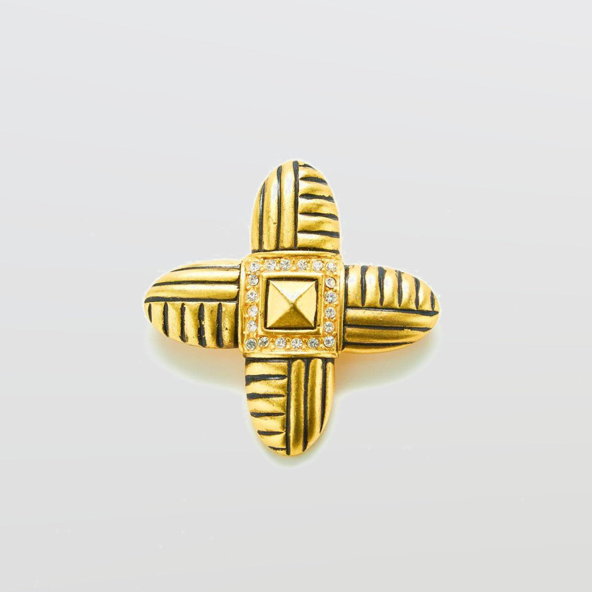Vintage Danecraft Cross Brooch - Admiral Row