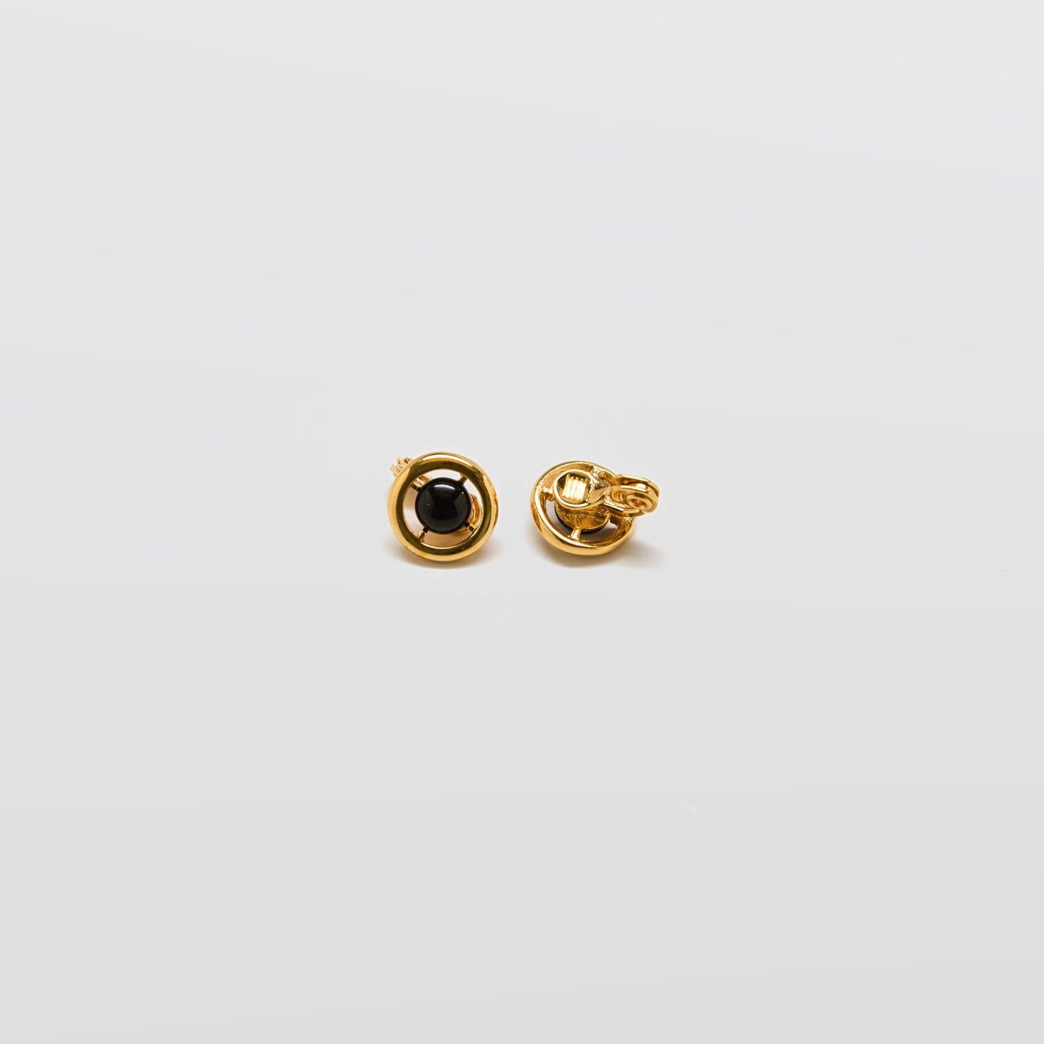 Vintage Monet Tiny Clip-on Earrings - Admiral Row