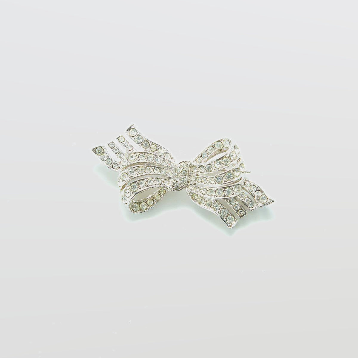 Vintage Pavé Bow Brooch - Admiral Row