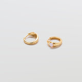Opal Mini Huggie Hoop Earrings - Admiral Row