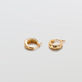 Moon & Star Gold Hoop Earrings - Admiral Row