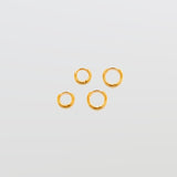 Gold Double Pack - Mini Hoop Earrings - Admiral Row