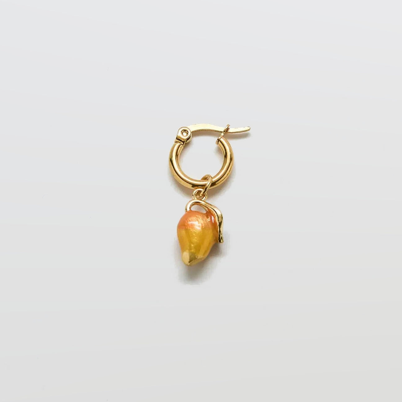 Gold Mango Huggie Hoops - Admiral Row