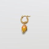 Gold Mango Huggie Hoops - Admiral Row