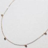 Black CZ Choker Necklace - Admiral Row