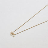 Dainty Opal Cluster Charm Necklace - Admiral Row