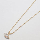 Opal Pave Gold Eye Necklace - Admiral Row