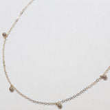 White CZ Choker Necklace - Admiral Row