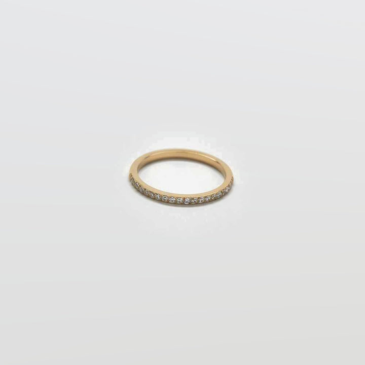 Pave Gold Stacking Ring - Admiral Row